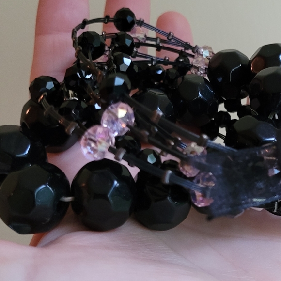 Faceted bead bracelet set - Picture 4 of 9